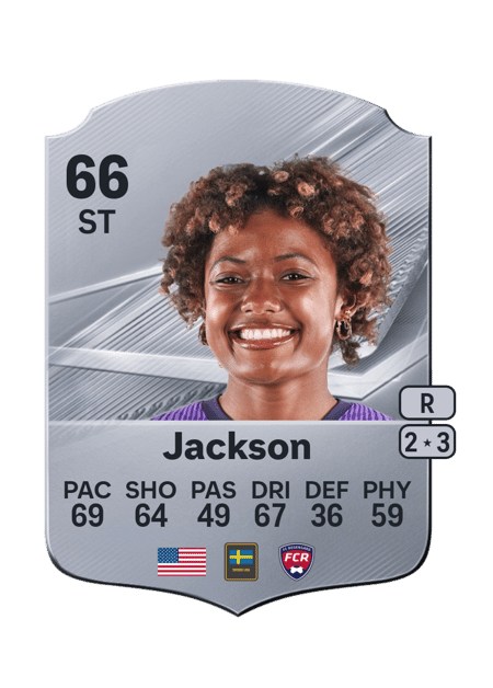 Carte de Simone Jackson