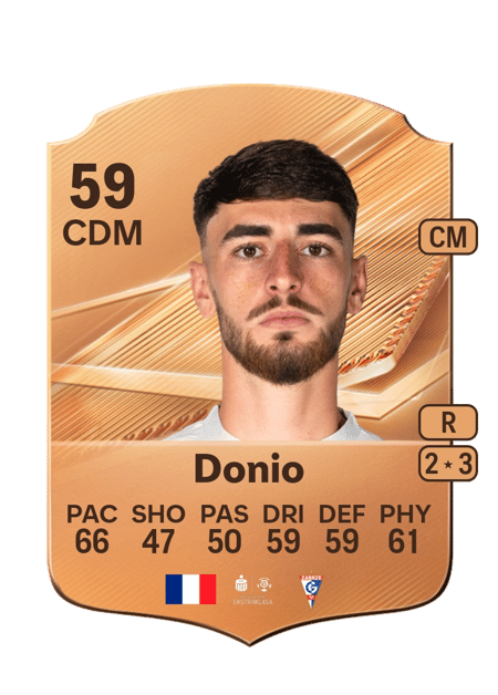Carte de Bastien Donio