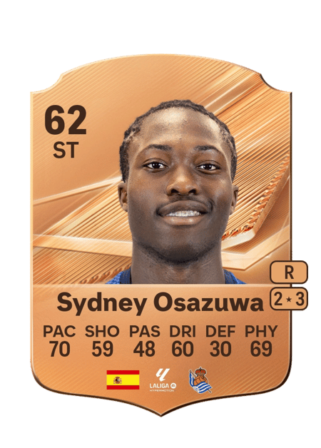 Carte de Sydney Osazuwa