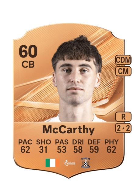 Carte de Cathal McCarthy
