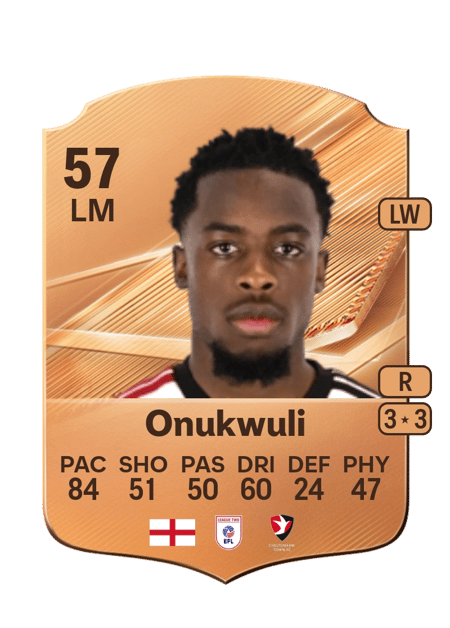 Carte de Favour Onukwuli
