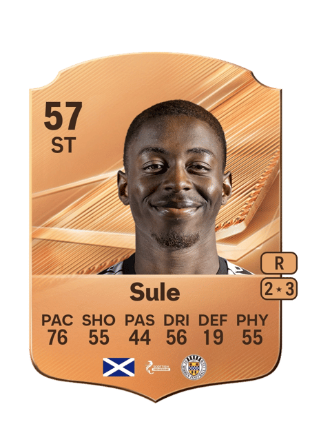 Carte de Eseosa Sule