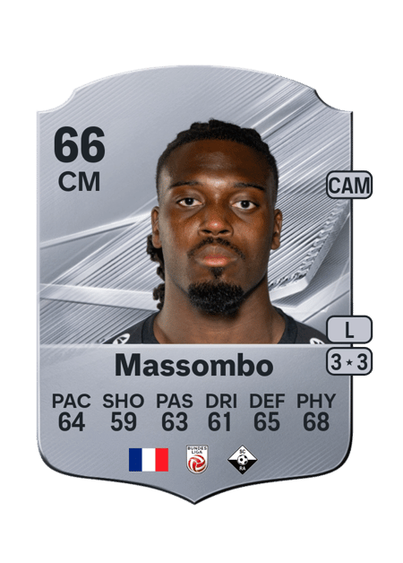 Carte de Yann Massombo