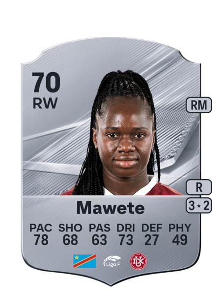Carte de Flavine Mawete