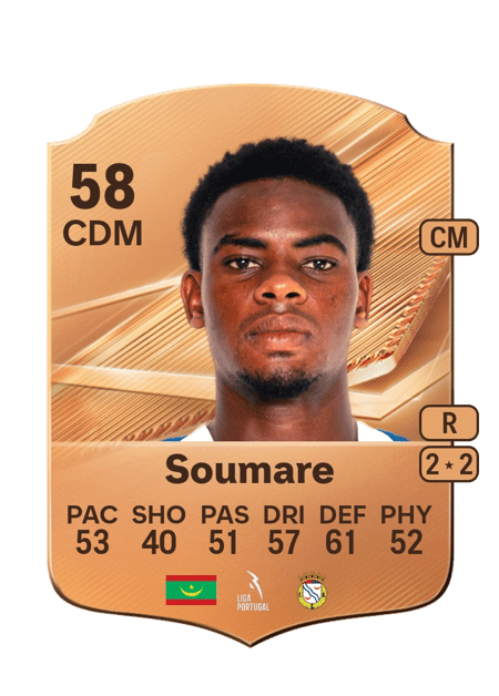 Carte de Abderrahmane Soumare