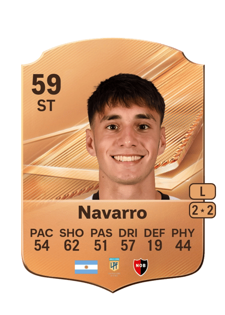 Carte de Alejo Navarro