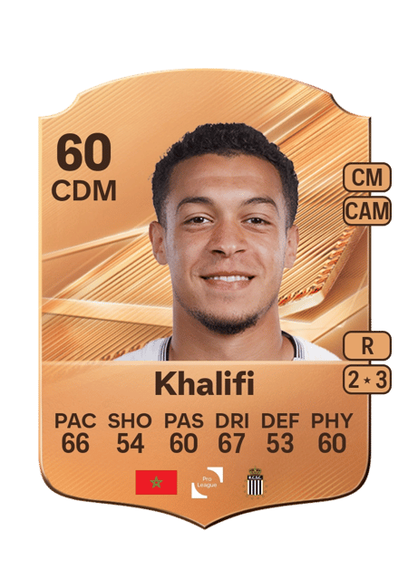 Carte de Yassine Khalifi