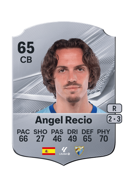 Carte de Ángel Recio