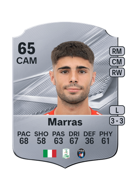 Carte de Tommaso Marras
