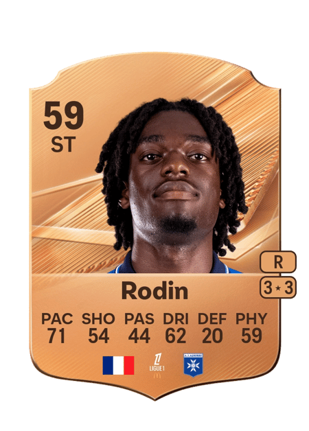 Carte de Ryan Rodin