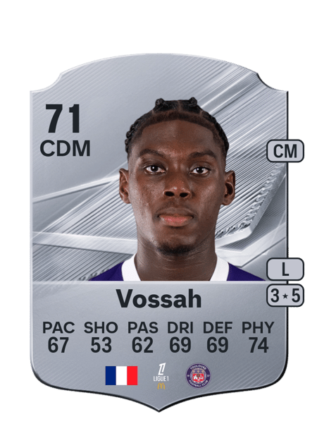 Carte de Alexis Vossah