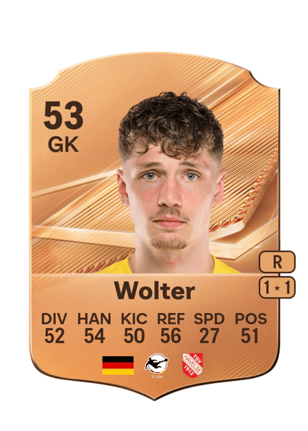 Carte de Fynn Wolter