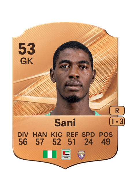 Carte de Hassan Sani