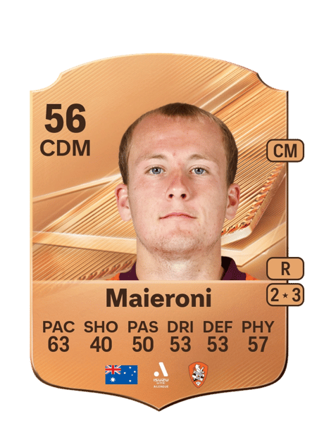 Carte de Noah Maieroni