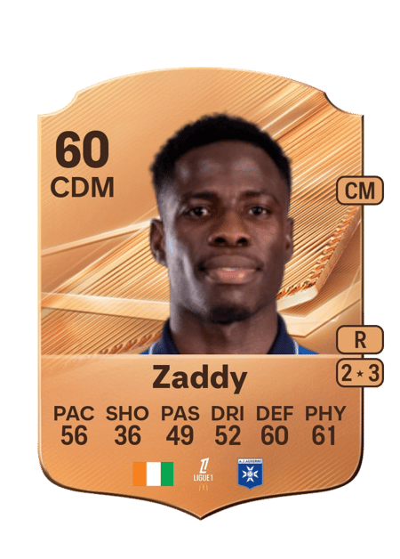 Carte de Yvan Zaddy