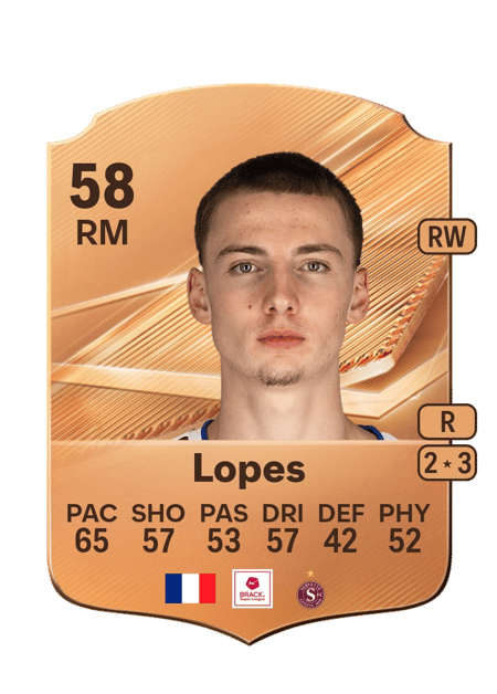 Carte de Thomas Lopes