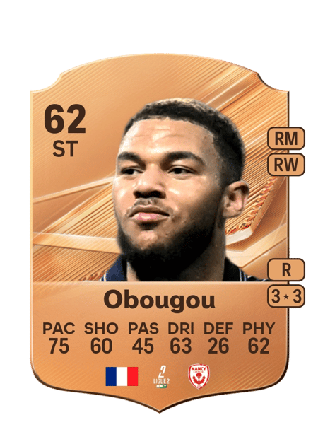 Carte de Noam Obougou