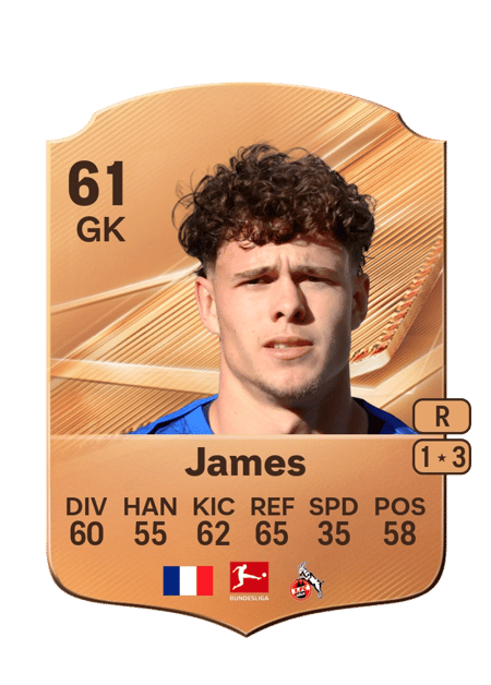 Carte de Martin James