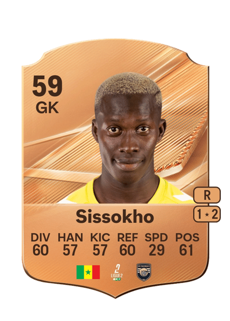 Carte de Mouhamed Sissokho