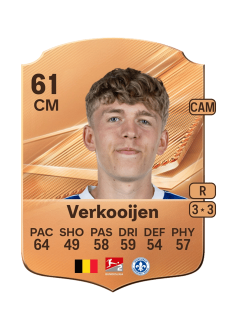 Carte de Nicolas Verkooijen