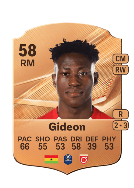 Carte de Yiriyon Gideon