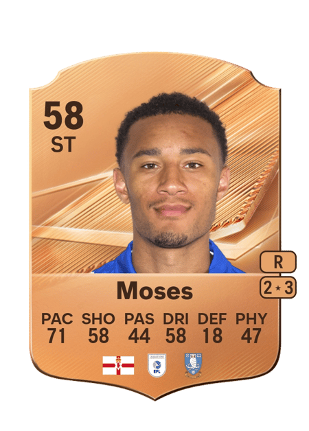 Carte de Devlan Moses