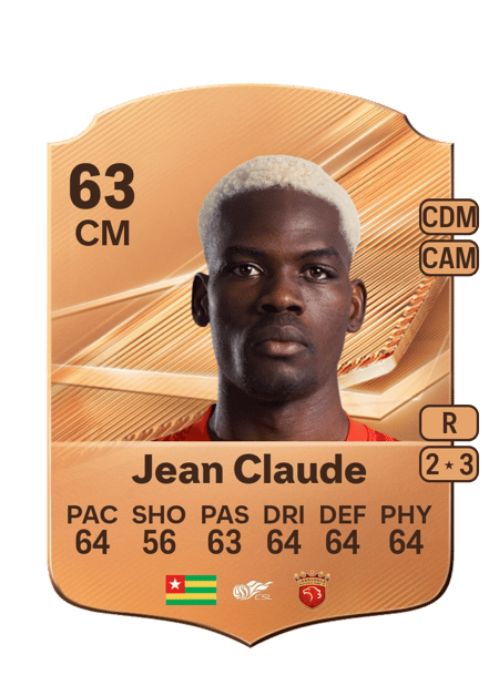 Carte de Jean Claude