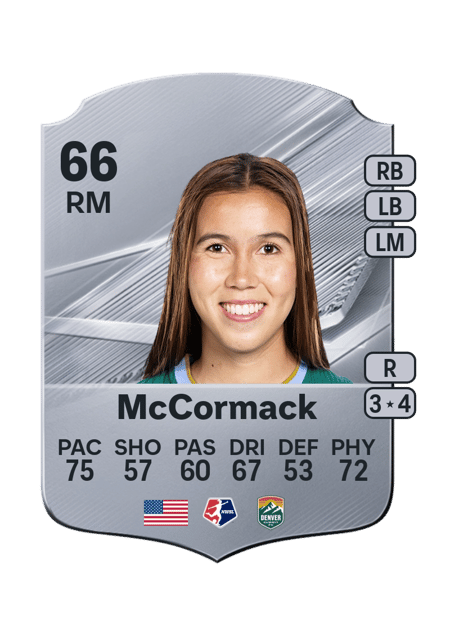 Carte de Yuna McCormack