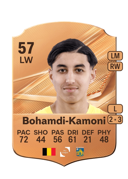Carte de Naoufal Bohamdi-Kamoni