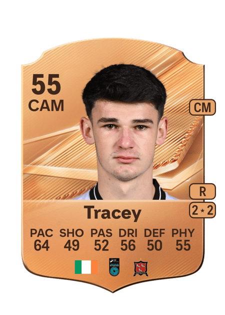 Carte de Shane Tracey