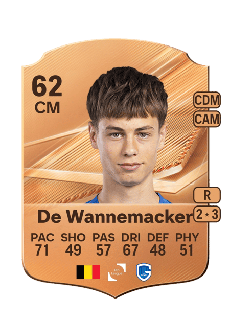 Carte de August De Wannemacker