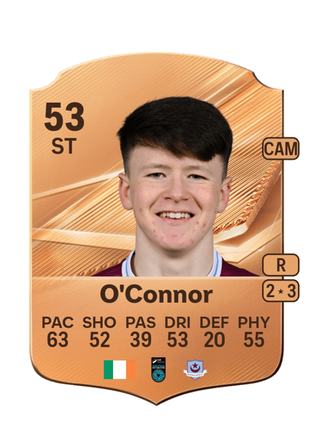 Carte de Cian O'Connor
