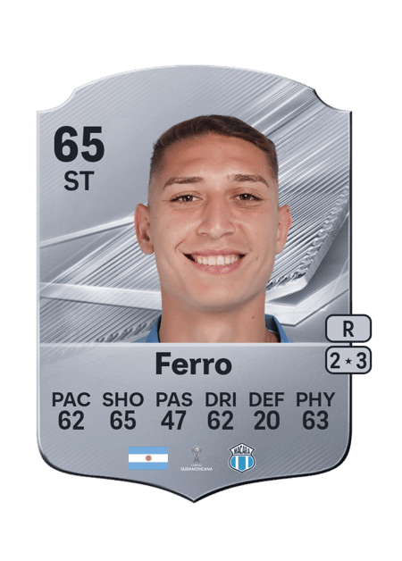 Carte de Luca Agustín Ferro