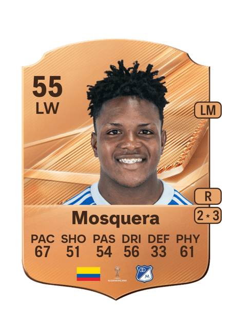 Carte de Sebastián Mosquera