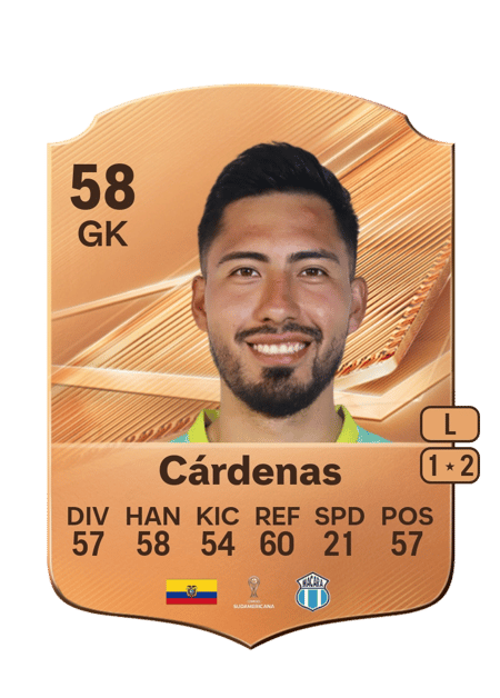 Carte de Julio Cárdenas