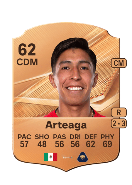 Carte de Víctor Arteaga