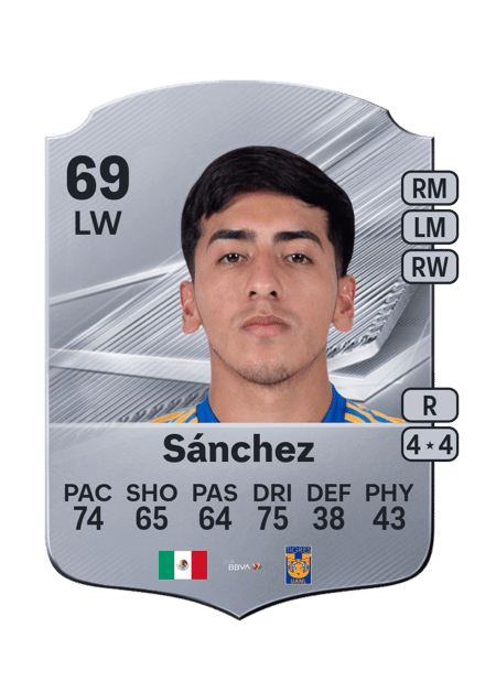 Carte de Diego Sánchez