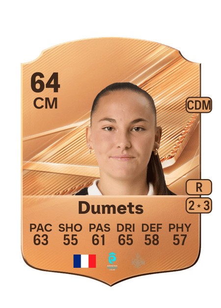 Carte de Jeanne Dumets