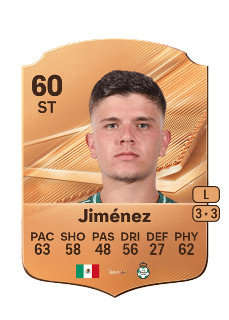 Carte de Tahiel Jiménez