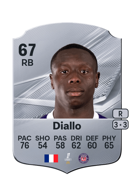 Carte de Ismaïl Diallo