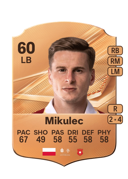 Carte de Rafał Mikulec