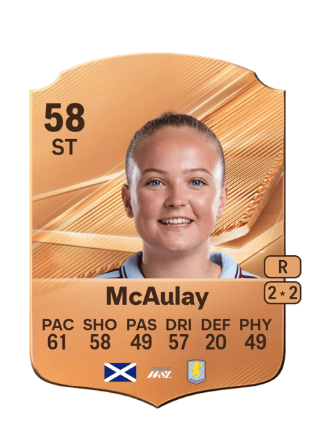 Carte de Mia McAulay