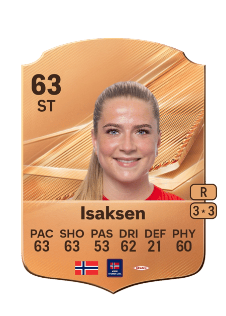 Carte de Monica Isaksen