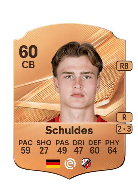 Carte de Jamie Schuldes