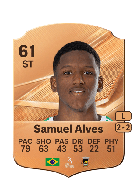 Carte de Samuel Alves