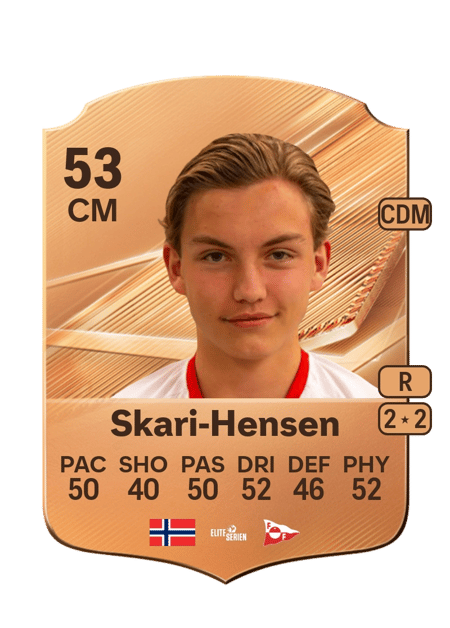 Carte de Oscar Skari-Hensen