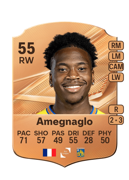 Carte de David Amegnaglo