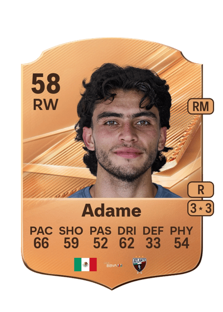 Carte de Gilberto Adame