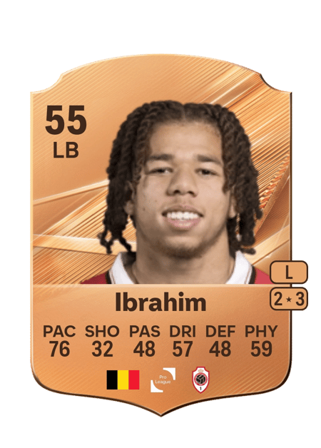 Carte de Aaron Ibrahim