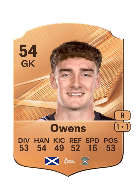 Carte de Freddie Owens